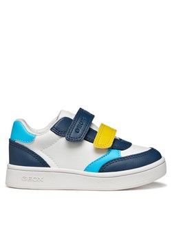 Geox Sneakersy B Eclyper Boy B555LA 000BC CB41Z Biały ze sklepu MODIVO w kategorii Buty sportowe dziecięce - zdjęcie 187922959