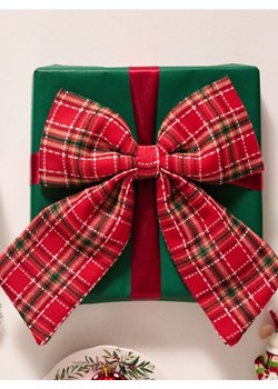 Sinsay - Dekoracja świąteczna w kształcie kokardy - czerwony ze sklepu Sinsay w kategorii Dekoracje bożonarodzeniowe - zdjęcie 187923358