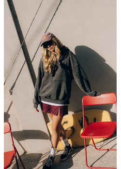 Mini Cupro Skirt - Burgundy ze sklepu Surf Inc w kategorii Spódnice - zdjęcie 187923997