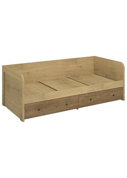 Łóżko z szufladami dąb cremona + dąb lefkas A1-A94 ze sklepu Edinos.pl w kategorii Łóżka dziecięce - zdjęcie 187924075