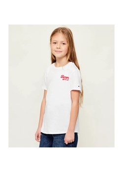 Tommy Hilfiger T-shirt | Slim Fit ze sklepu Gomez Fashion Store w kategorii Bluzki dziewczęce - zdjęcie 187924147