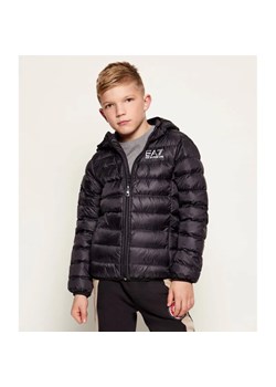 EA7 Puchowa kurtka | Regular Fit ze sklepu Gomez Fashion Store w kategorii Kurtki chłopięce - zdjęcie 187924568