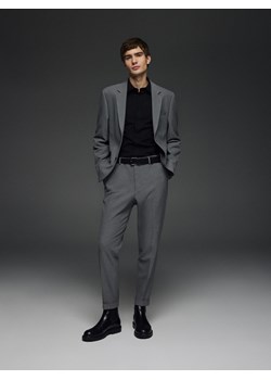 Reserved - Spodnie garniturowe z kantem - ciemnoszary ze sklepu Reserved w kategorii Spodnie i półśpiochy - zdjęcie 187924799