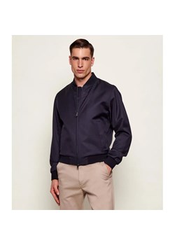 BOSS BLACK Wełniana kurtka bomber H-Hanry-BMB-B1 | Slim Fit ze sklepu Gomez Fashion Store w kategorii Kurtki męskie - zdjęcie 187924886