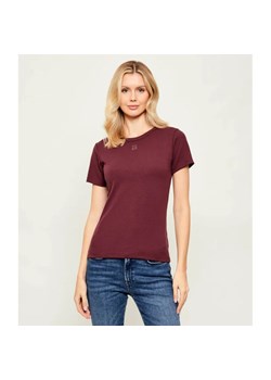HUGO T-shirt Deloris | Regular Fit ze sklepu Gomez Fashion Store w kategorii Bluzki damskie - zdjęcie 187924968