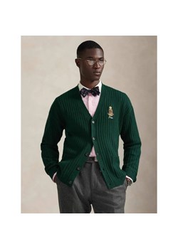 POLO RALPH LAUREN Wełniany kardigan | Relaxed fit ze sklepu Gomez Fashion Store w kategorii Swetry męskie - zdjęcie 187924969