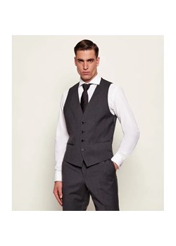 BOSS BLACK Wełniana kamizelka H-HUGE | Slim Fit ze sklepu Gomez Fashion Store w kategorii Kamizelki męskie - zdjęcie 187924975
