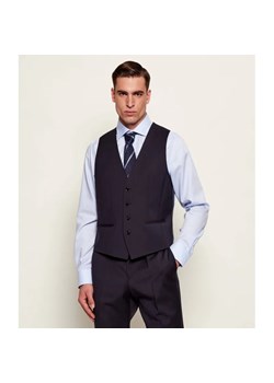 BOSS BLACK Wełniana kamizelka H-HUGE | Slim Fit ze sklepu Gomez Fashion Store w kategorii Kamizelki męskie - zdjęcie 187924976