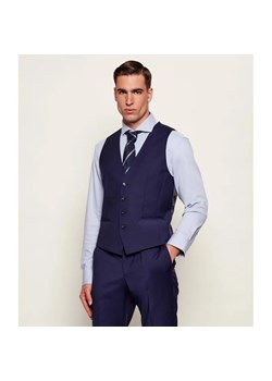 BOSS BLACK Wełniana kamizelka H-HUGE | Slim Fit ze sklepu Gomez Fashion Store w kategorii Kamizelki męskie - zdjęcie 187924977