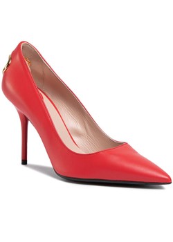 Szpilki LOVE MOSCHINO JA10199G1AIA0500 Czerwony ze sklepu eobuwie.pl w kategorii Czółenka - zdjęcie 187927166