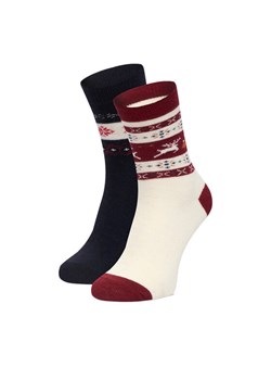 GINO ROSSI Skarpety długie CEO_BR_GR_005_W_AW25 (2 PACK) Kolorowy ze sklepu MODIVO w kategorii Skarpetki damskie - zdjęcie 187927345