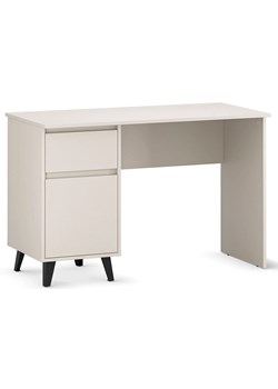 Kaszmirowe biurko z kontenerkiem K6-S64 ze sklepu Edinos.pl w kategorii Biurka i sekretarzyki - zdjęcie 187927399