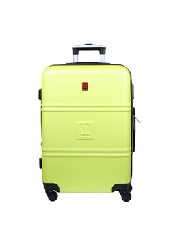 Cytrynowa średnia walizka 64 cm poszerzana Art Class Collection ze sklepu Słoń Torbalski w kategorii Walizki - zdjęcie 187927516