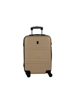beżowa walizka kabinowa Art Class Collection 55 cm ze sklepu Słoń Torbalski w kategorii Walizki - zdjęcie 187927517