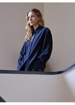 Reserved - Koszula w prążek - szary ze sklepu Reserved w kategorii Koszule damskie - zdjęcie 187927808