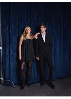 Reserved - Sukienka bombka - czarny ze sklepu Reserved w kategorii Sukienki - zdjęcie 187927816