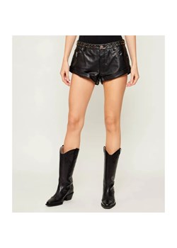 One Teaspoon Skórzane szorty BANDITS | Relaxed fit | low waist ze sklepu Gomez Fashion Store w kategorii Szorty - zdjęcie 187930708