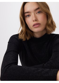 Reserved - Błyszczący golf - czarny ze sklepu Reserved w kategorii Swetry damskie - zdjęcie 187931016