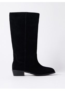 Mohito - Skórzane kozaki - czarny ze sklepu Mohito w kategorii Kozaki damskie - zdjęcie 187932187