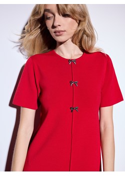 Mohito - Sukienka mini z ozdobnymi kokardkami - czerwony ze sklepu Mohito w kategorii Sukienki - zdjęcie 187932367