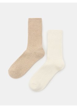 Sinsay - Skarpetki z domieszką wełny 2 pack - wielobarwny ze sklepu Sinsay w kategorii Skarpetki damskie - zdjęcie 187933088