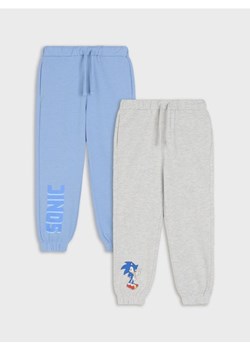 Sinsay - Spodnie dresowe 2 pack Sonic the Hedgehog - wielobarwny ze sklepu Sinsay w kategorii Spodnie chłopięce - zdjęcie 187933108