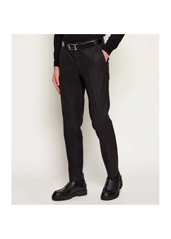 HUGO Wełniane spodnie Getlin232X | Slim Fit ze sklepu Gomez Fashion Store w kategorii Spodnie męskie - zdjęcie 187933676
