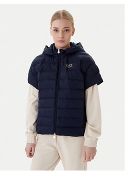 EA7 Emporio Armani Bezrękawnik 7W000477 AF12476 UB102 Granatowy Regular Fit ze sklepu MODIVO w kategorii Kamizelki damskie - zdjęcie 187934138