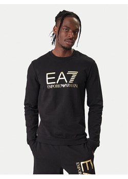 EA7 Emporio Armani Bluza 7M002278 AF22266 MC004 Czarny Regular Fit ze sklepu MODIVO w kategorii Bluzy męskie - zdjęcie 187934165