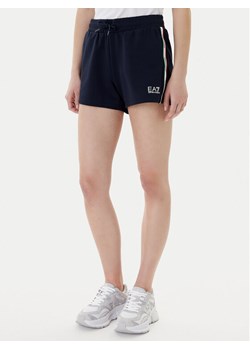 EA7 Emporio Armani Szorty sportowe 7W001224 AF12660 UB102 Granatowy Regular Fit ze sklepu MODIVO w kategorii Szorty - zdjęcie 187934175