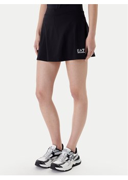 EA7 Emporio Armani Spódnica tenisowa 7W000507 AF14524 UC001 Czarny Regular Fit ze sklepu MODIVO w kategorii Spódnice - zdjęcie 187934177