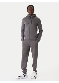 EA7 Emporio Armani Dres 7M001602 AF20845 U8086 Szary Regular Fit ze sklepu MODIVO w kategorii Dresy męskie - zdjęcie 187934186