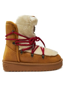 D.Franklin Śniegowce Nordic Trk Fur DFSH370005 Żółty ze sklepu MODIVO w kategorii Śniegowce damskie - zdjęcie 187934215