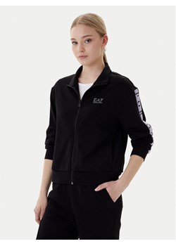 EA7 Emporio Armani Bluza 7W001152 AF12501 UC001 Czarny Regular Fit ze sklepu MODIVO w kategorii Bluzy damskie - zdjęcie 187934219