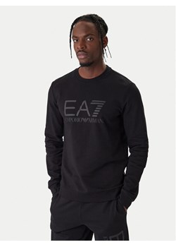 EA7 Emporio Armani Bluza 7M002278 AF22266 MC005 Czarny Regular Fit ze sklepu MODIVO w kategorii Bluzy męskie - zdjęcie 187934227
