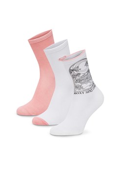 Roxy Skarpety długie AS_ROXY_05W_SS25 (3-PACK) Różowy ze sklepu MODIVO w kategorii Skarpetki damskie - zdjęcie 187934235