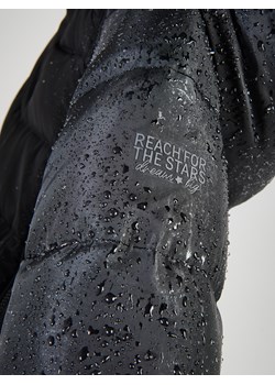 Reserved - Pikowana kurtka z naturalnym puchem - czarny ze sklepu Reserved w kategorii Kurtki dziewczęce - zdjęcie 187935427