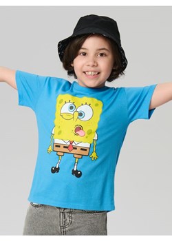 Sinsay - Koszulka z krótkim rękawem SpongeBob SquarePants - niebieski ze sklepu Sinsay w kategorii T-shirty chłopięce - zdjęcie 187935796