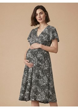 Sinsay - Sukienka ciążowa szmizjerka ze wzorem - czarny ze sklepu Sinsay w kategorii Sukienki ciążowe - zdjęcie 187935846