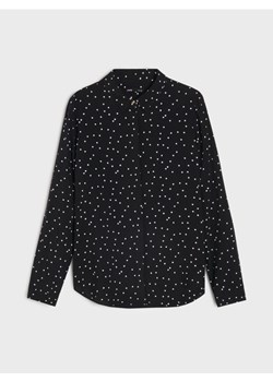 Sinsay - Koszula z długim rękawem w serca - czarny ze sklepu Sinsay w kategorii Koszule damskie - zdjęcie 187937638