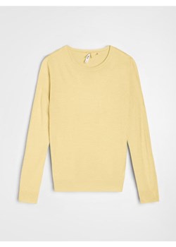 Sinsay - Lekki sweter basic - żółty ze sklepu Sinsay w kategorii Swetry damskie - zdjęcie 187937656
