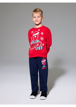 Sinsay - Świąteczny komplet dresowy bluza i spodnie Spider-Man - czerwony ze sklepu Sinsay w kategorii Komplety chłopięce - zdjęcie 187937707