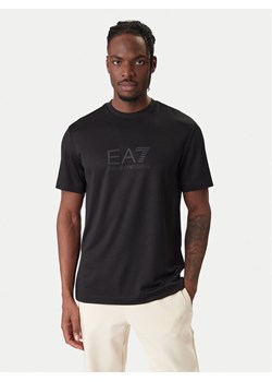 EA7 Emporio Armani T-Shirt 7M001358 AF13862 UC001 Czarny Slim Fit ze sklepu MODIVO w kategorii T-shirty męskie - zdjęcie 187938216
