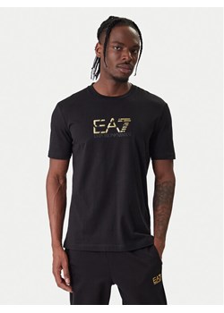 EA7 Emporio Armani T-Shirt 7M001562 AF17789 UC001 Czarny Regular Fit ze sklepu MODIVO w kategorii T-shirty męskie - zdjęcie 187938256