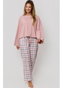 Mefemi długa piżama damska Stella, Kolor różowo-szary, Rozmiar S, Mefemi ze sklepu Primodo w kategorii Piżamy damskie - zdjęcie 187938795