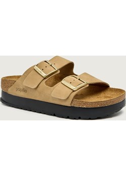 Birkenstock Klapki Arizona | Birkenstock x Papillio | narrow fit | zamsz ze sklepu Gomez Fashion Store w kategorii Klapki damskie - zdjęcie 187939855