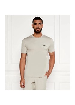 BOSS GREEN T-shirt Check TOC | Slim Fit | stretch ze sklepu Gomez Fashion Store w kategorii T-shirty męskie - zdjęcie 187940139