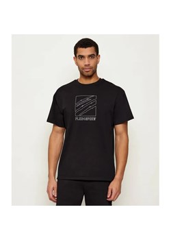 Plein Sport T-shirt Scratch Logo | Loose fit ze sklepu Gomez Fashion Store w kategorii T-shirty męskie - zdjęcie 187940145