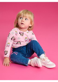 Sinsay - Jeansy pull on z ozdobnymi cekinami - niebieski ze sklepu Sinsay w kategorii Spodnie i półśpiochy - zdjęcie 187943039