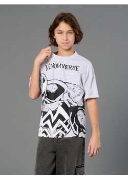 Sinsay - Bawełniana koszulka z krótkim rękawem Venom - szary ze sklepu Sinsay w kategorii T-shirty chłopięce - zdjęcie 187943049